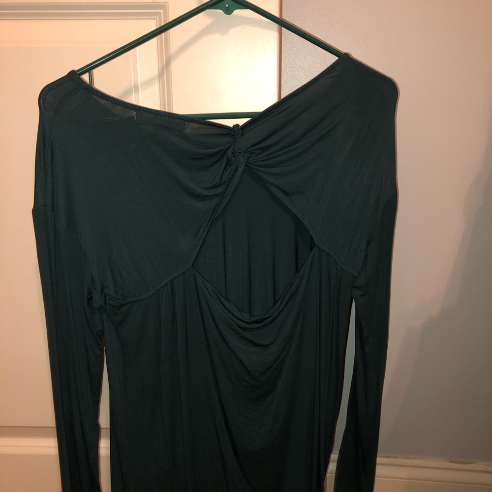 Dark green long sleeve